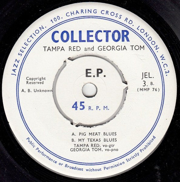 Tampa Red And Georgia Tom – The Male Blues Vol. 2, image 4