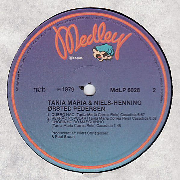 Tania Maria & Niels-Henning Ørsted Pedersen – Tania Maria & Niels-Henning Ørsted Pedersen, image 3