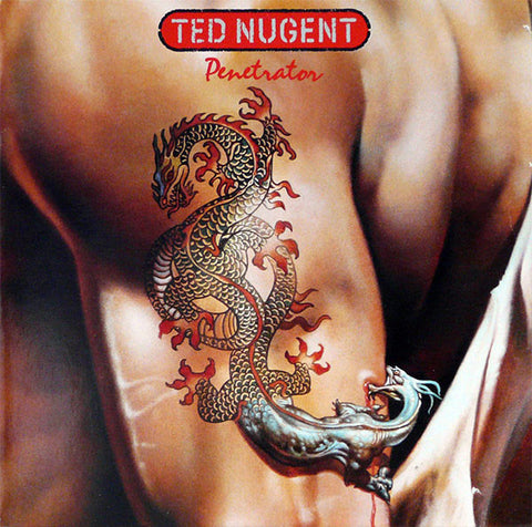 Front cover of Ted Nugent – Penetrator, Atlantic, Germany, 1984