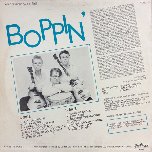 Teddy & The Tigers – Boppin', image 2