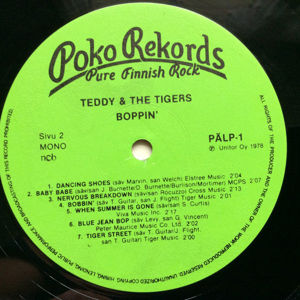 Teddy & The Tigers – Boppin', image 4