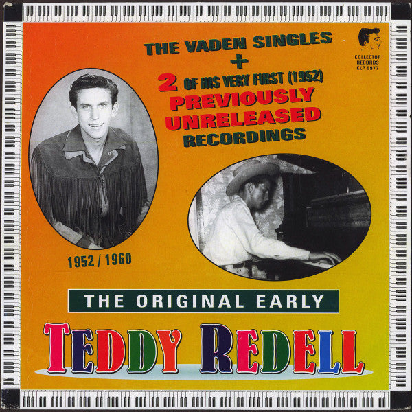 Front cover of Teddy Redell – The Original Early Teddy Redell 1952 / 1960, Collector Records, Netherlands
