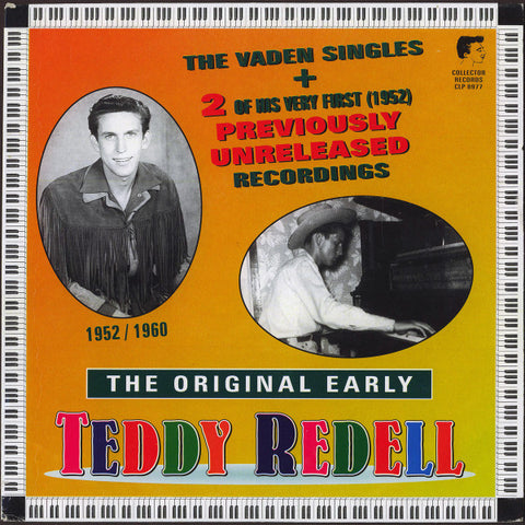 Front cover of Teddy Redell – The Original Early Teddy Redell 1952 / 1960, Collector Records, Netherlands