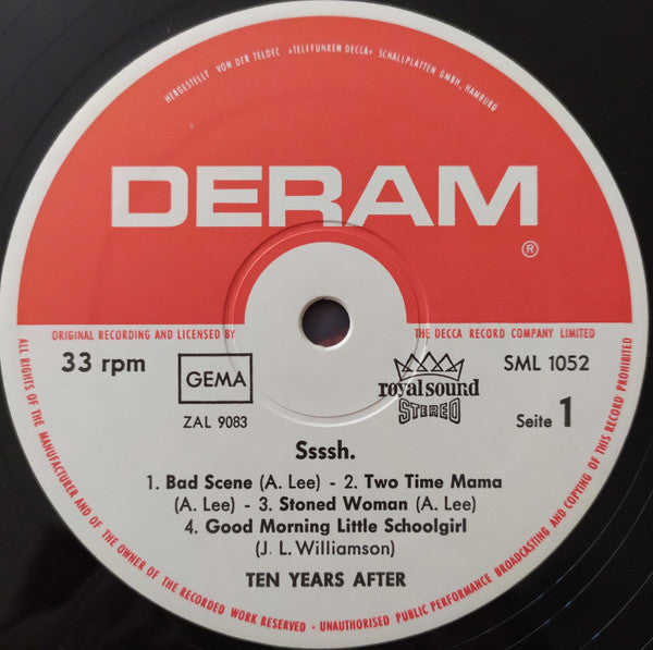 Ten Years After – Ssssh., image 4