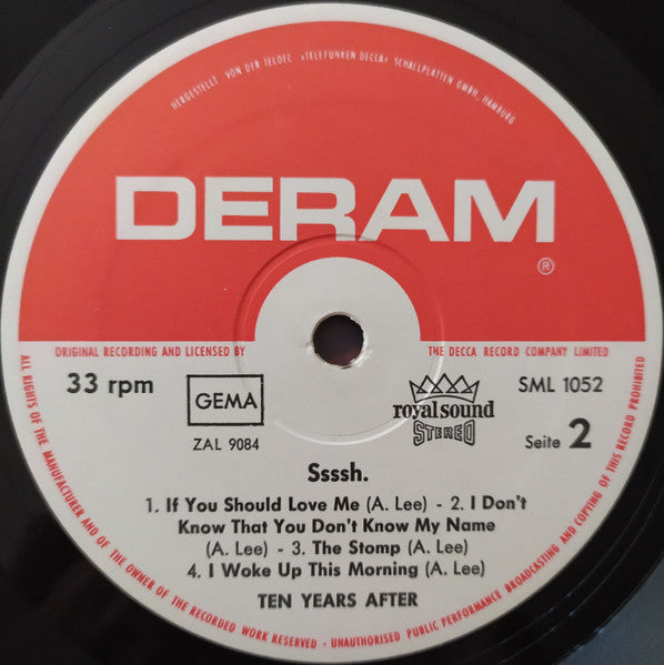 Ten Years After – Ssssh., image 5