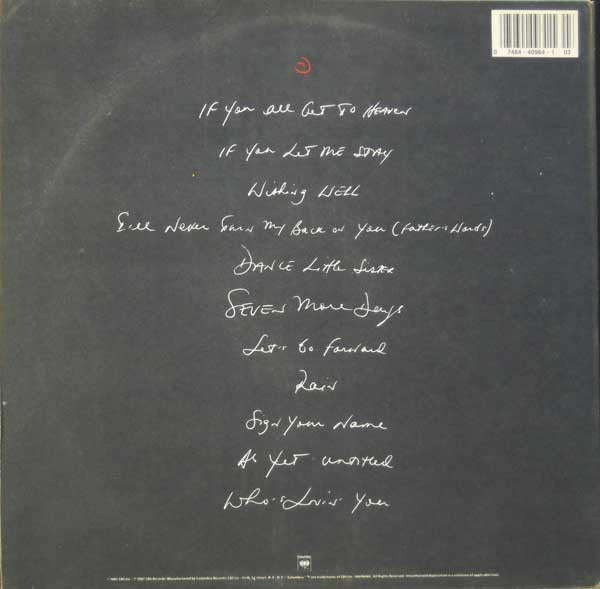 Terence Trent D'Arby – Introducing The Hardline According To Terence Trent D'Arby, image 2