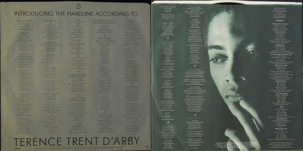 Terence Trent D'Arby – Introducing The Hardline According To Terence Trent D'Arby, image 3
