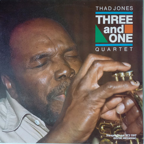 Front cover of Thad Jones Quartet – Three And One, Steeplechase, Denmark, 1984