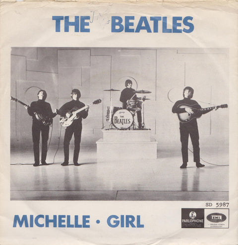 Front cover of The Beatles – Michelle / Girl, Parlophone, Sweden, 1966