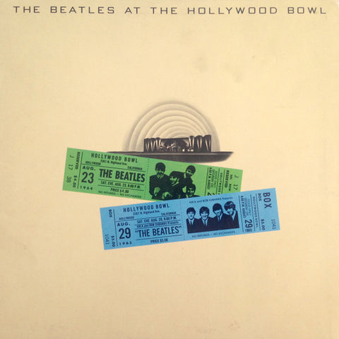 Front cover of The Beatles – The Beatles At The Hollywood Bowl, Parlophone, UK, 1977