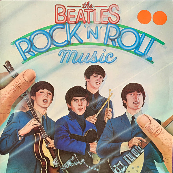 Front cover of The Beatles – Rock 'N' Roll Music, Parlophone, Sweden, 1976