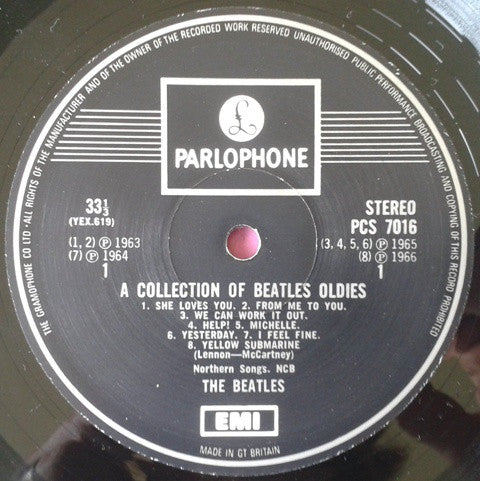 The Beatles – A Collection Of Beatles Oldies, image 3
