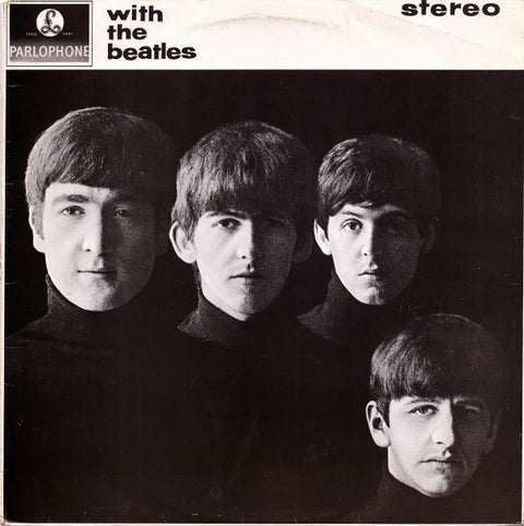Front cover of The Beatles – With The Beatles, Parlophone, Scandinavia