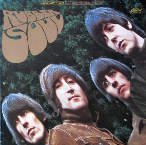 Front cover of The Beatles – Rubber Soul, Capitol Records, Canada, 1980