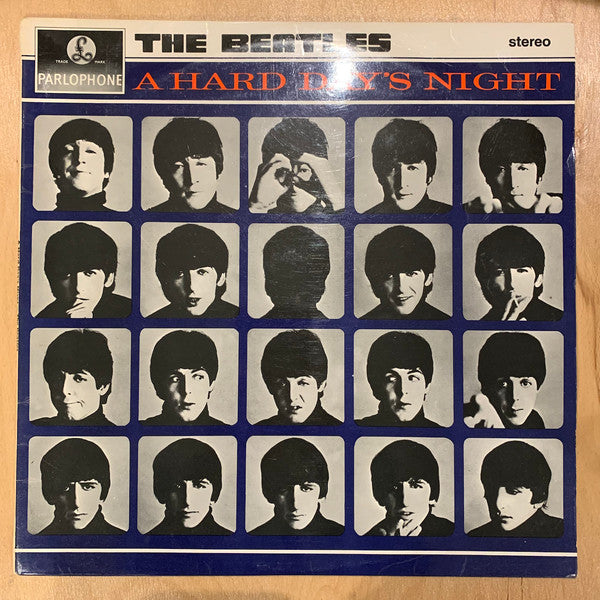 Front cover of The Beatles – A Hard Day's Night, Parlophone, UK, 1968