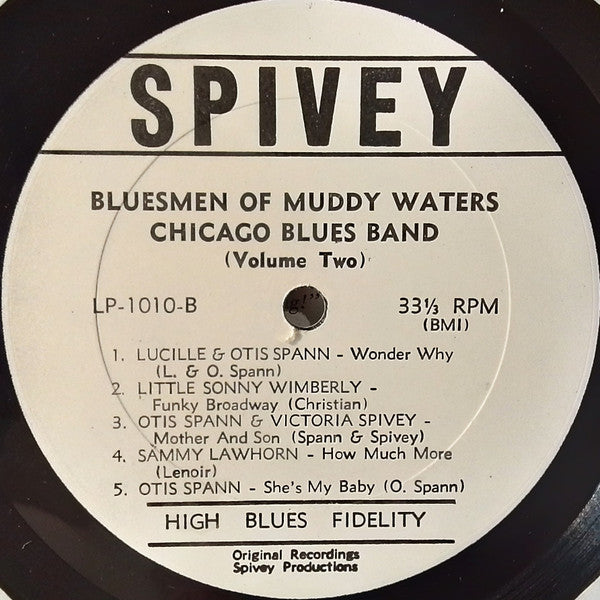 The Bluesmen Of The Muddy Waters Chicago Blues Band – Volume 2, image 4
