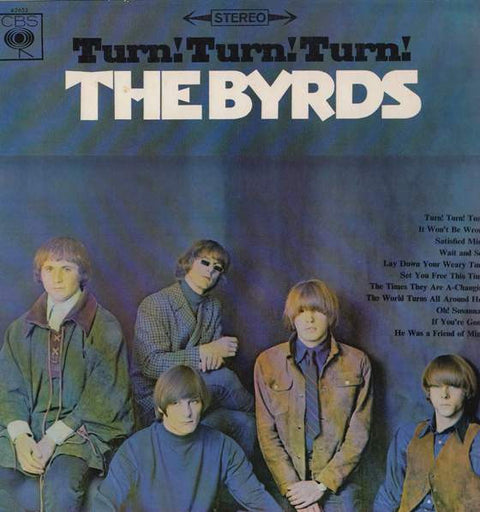 Front cover of The Byrds – Turn! Turn! Turn!, CBS, UK, 1966