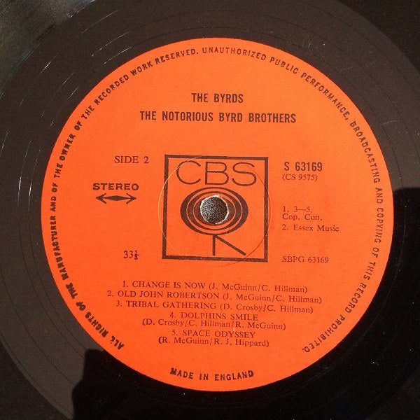 The Byrds – The Notorious Byrd Brothers, image 4