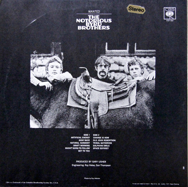 The Byrds – The Notorious Byrd Brothers, image 5