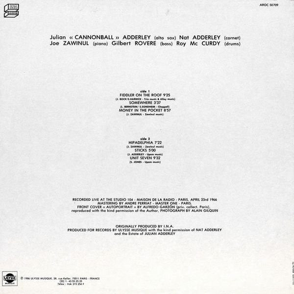Julian "Cannonball" Adderley Quintet – Live In Paris April 23rd 1966, image 2