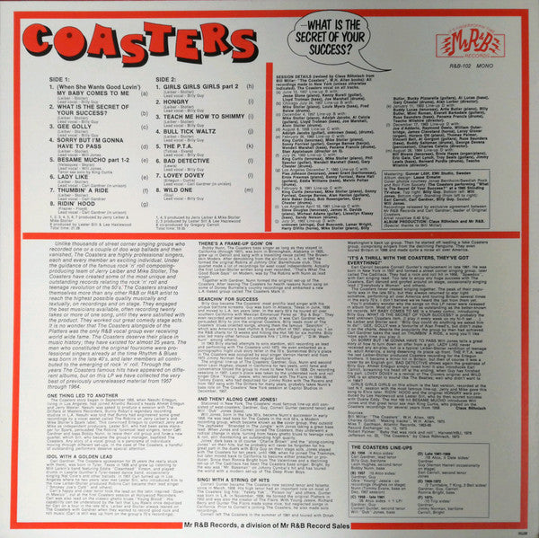 The Coasters – What Is The Secret Of Your Success?, image 2