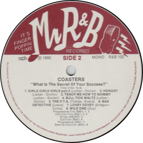 The Coasters – What Is The Secret Of Your Success?, image 4