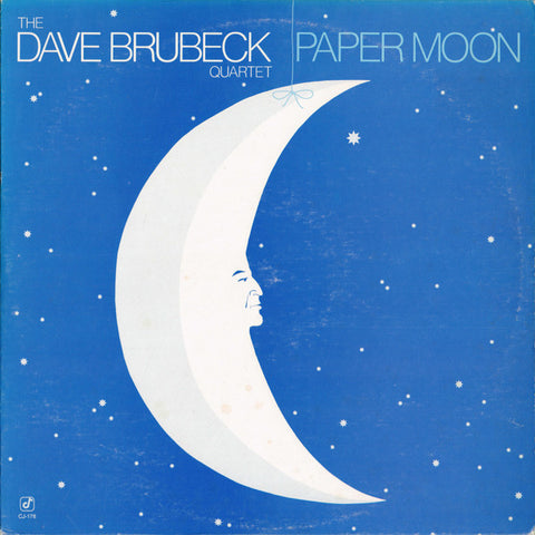 Front cover of The Dave Brubeck Quartet – Paper Moon, Concord Jazz, US, 1982