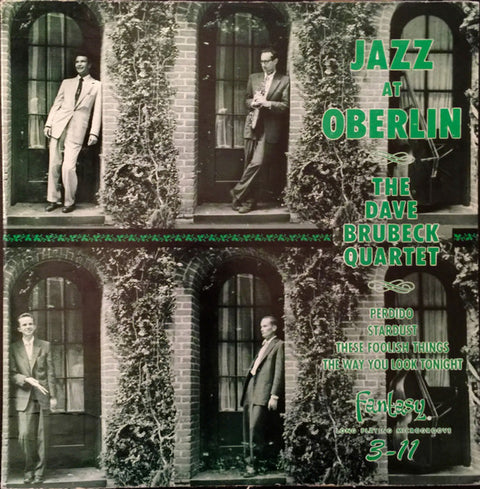 Front cover of The Dave Brubeck Quartet – Jazz At Oberlin, Fantasy, US, 1953