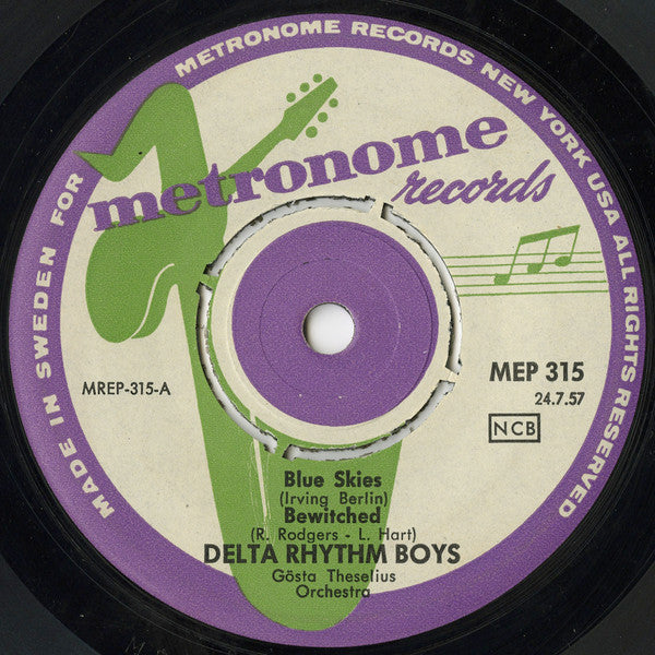 Delta Rhythm Boys – Delta Rhythm Boys In Stockholm, image 3