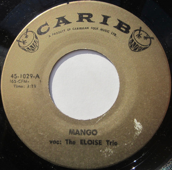 The Eloise Trio – Come To The Caribbean / Mango, image 2