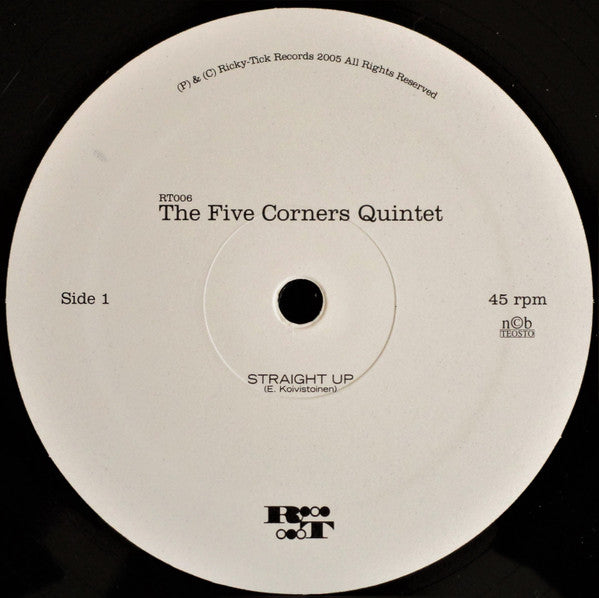 The Five Corners Quintet – Cornerstones EP, image 3