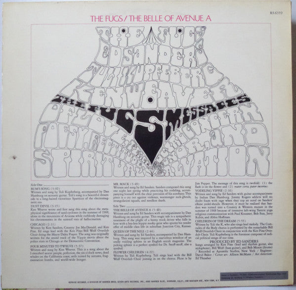 The Fugs – The Belle Of Avenue A, image 2