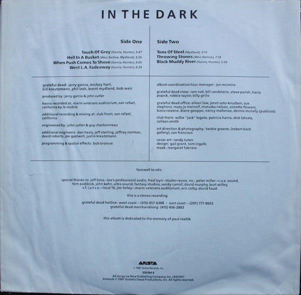 Grateful Dead – In The Dark, image 5