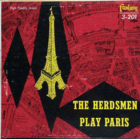 Front cover of The Herdsmen – The Herdsmen Play Paris, Fantasy, US, 1955