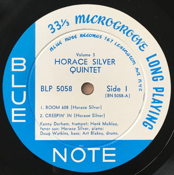Horace Silver Quintet – Horace Silver Quintet Volume 3, image 3