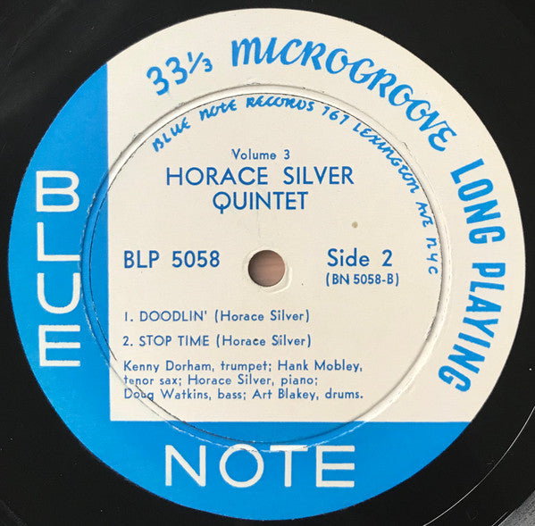 Horace Silver Quintet – Horace Silver Quintet Volume 3, image 4