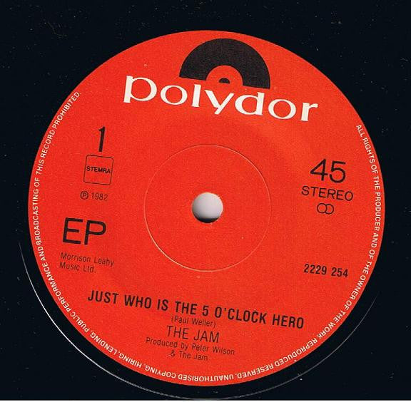 The Jam – Just Who Is The 5 O'Clock Hero / War / The Great Depression, image 3