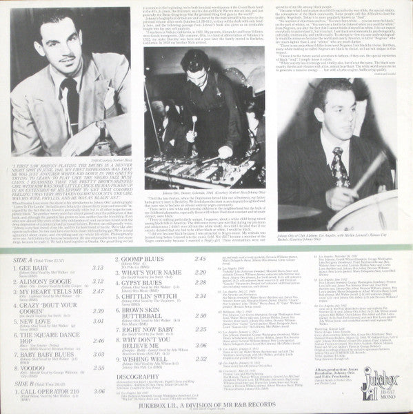 Johnny Otis & Co. – Gee Baby, image 4