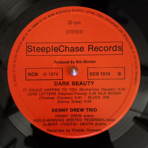 Kenny Drew Trio – Dark Beauty, image 4