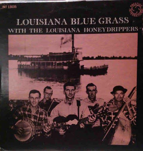 Front cover of The Louisiana Honeydrippers – Louisiana Blue Grass with The Louisiana Honeydrippers, Prestige International, US, 1962