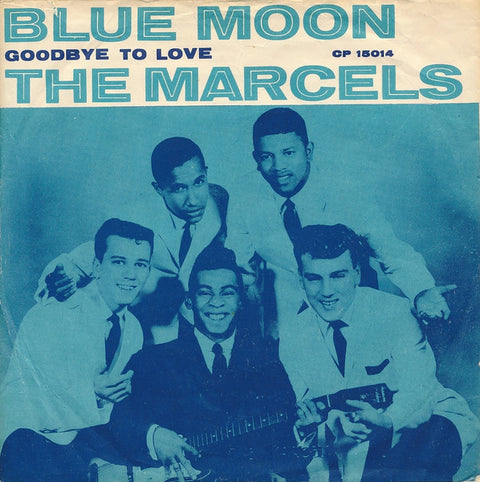 Front cover of The Marcels – Blue Moon, Colpix Records, Sweden, 1961