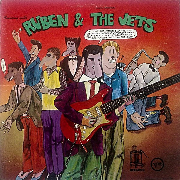 Front cover of The Mothers Of Invention – Cruising With Ruben & The Jets, Verve Records, US