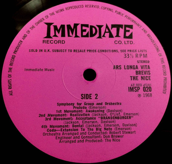 The Nice – Ars Longa Vita Brevis, image 4