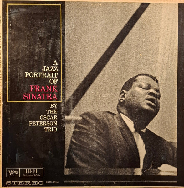 Front cover of The Oscar Peterson Trio – A Jazz Portrait Of Frank Sinatra, Verve Records, US