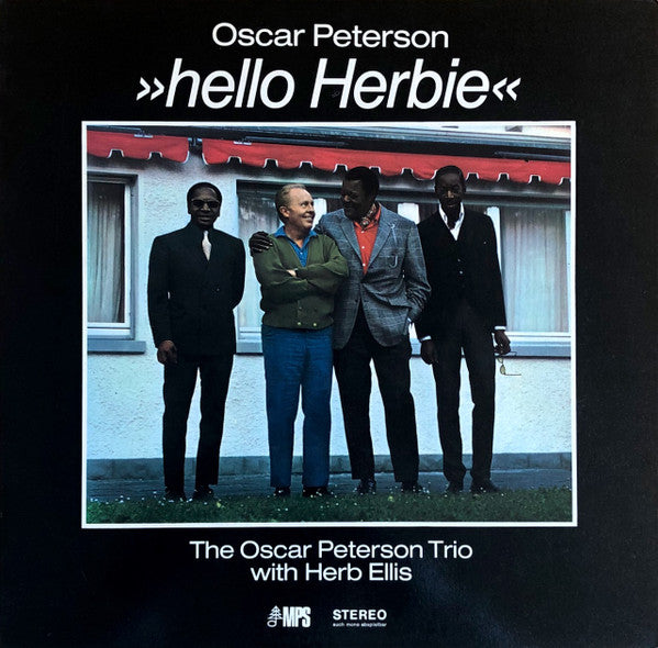 Front cover of The Oscar Peterson Trio With Herb Ellis – Hello Herbie, MPS Records, Germany, 1970