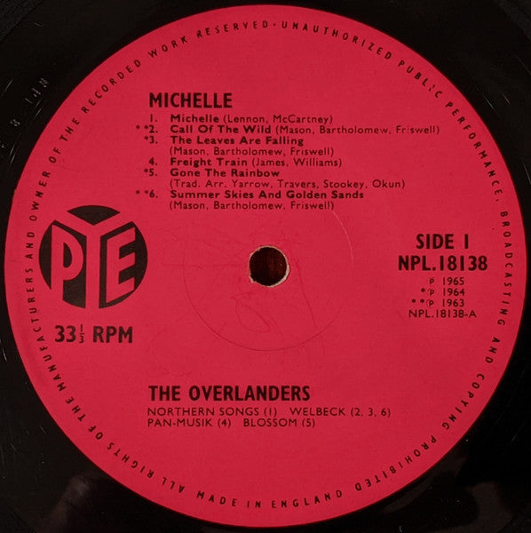 The Overlanders – Michelle, image 3