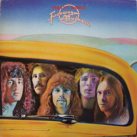 Front cover of The Pretty Things – Freeway Madness, Warner Bros. Records, US, 1973