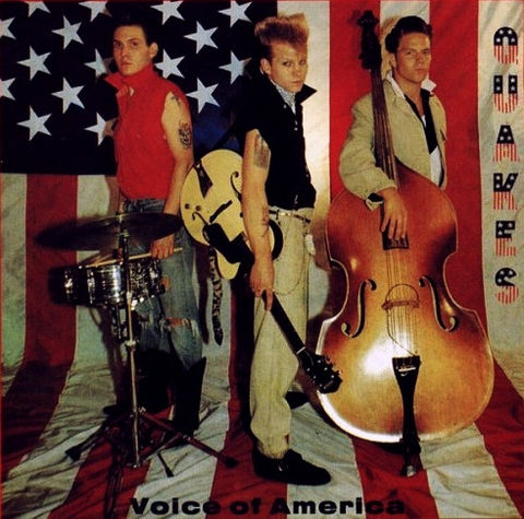 Front cover of The Quakes – Voice Of America, Nervous Records, UK, 1990