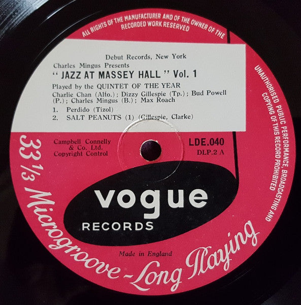 The Quintet Of The Year – Jazz At Massey Hall Volume 1, image 3