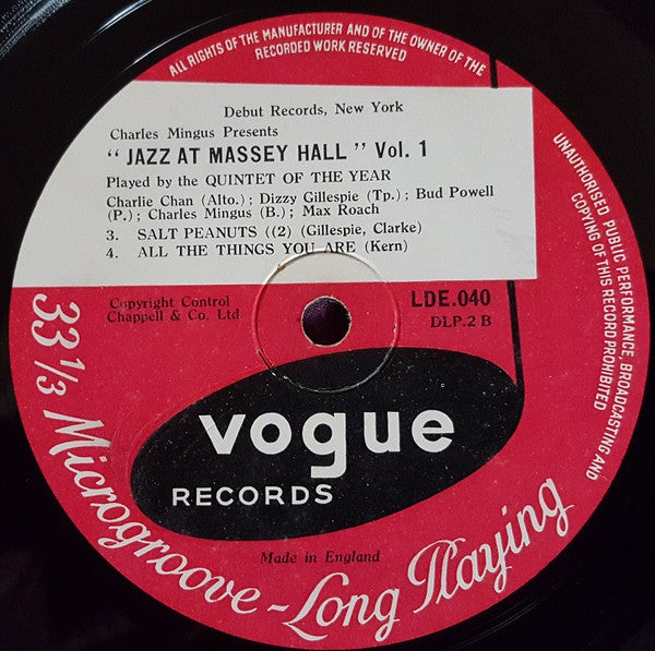The Quintet Of The Year – Jazz At Massey Hall Volume 1, image 4